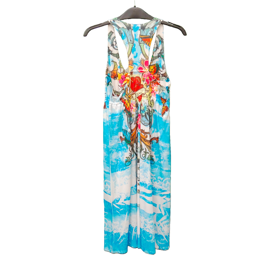 SUMMER EMBROIDERED SHORT DRESS