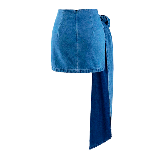 HIGH-WAISTED MINISKIRT