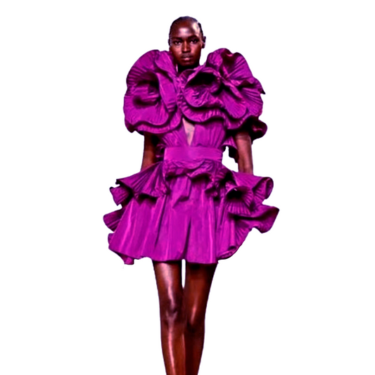 VESTIDO MIDI DE CÓCTEL