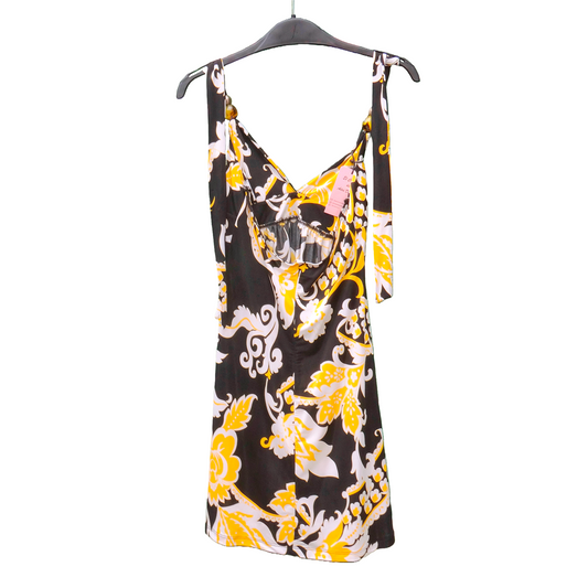 VESTIDO CORTO CON HALTER