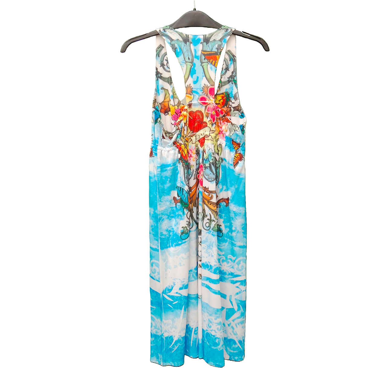 SUMMER EMBROIDERED SHORT DRESS