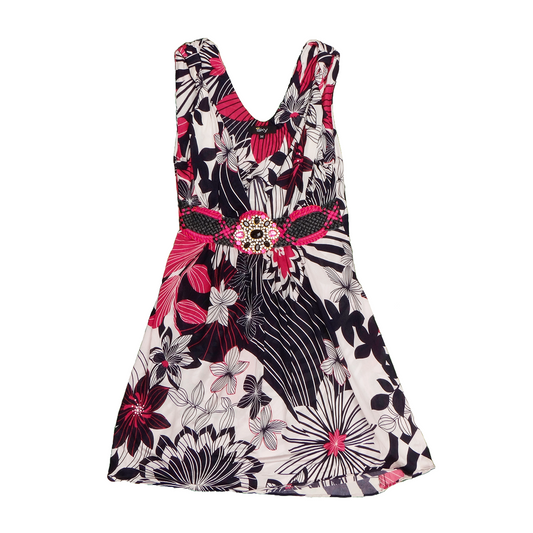 VESTIDO MINI - CIELO