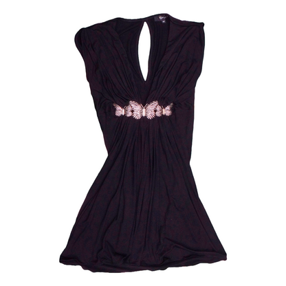 VESTIDO GORRO MANGA - CIELO