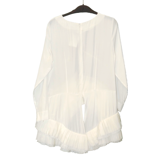 RUFFLE LONG SLEEVE TOP