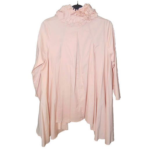 RUFFLE LONG SLEEVE TOP