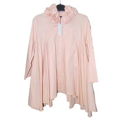 RUFFLE LONG SLEEVE TOP