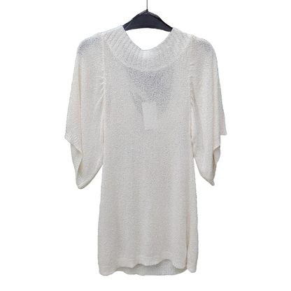 CROCHET SHORT SLEEVE TOP