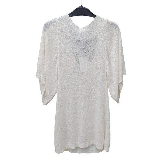 CROCHET SHORT SLEEVE TOP