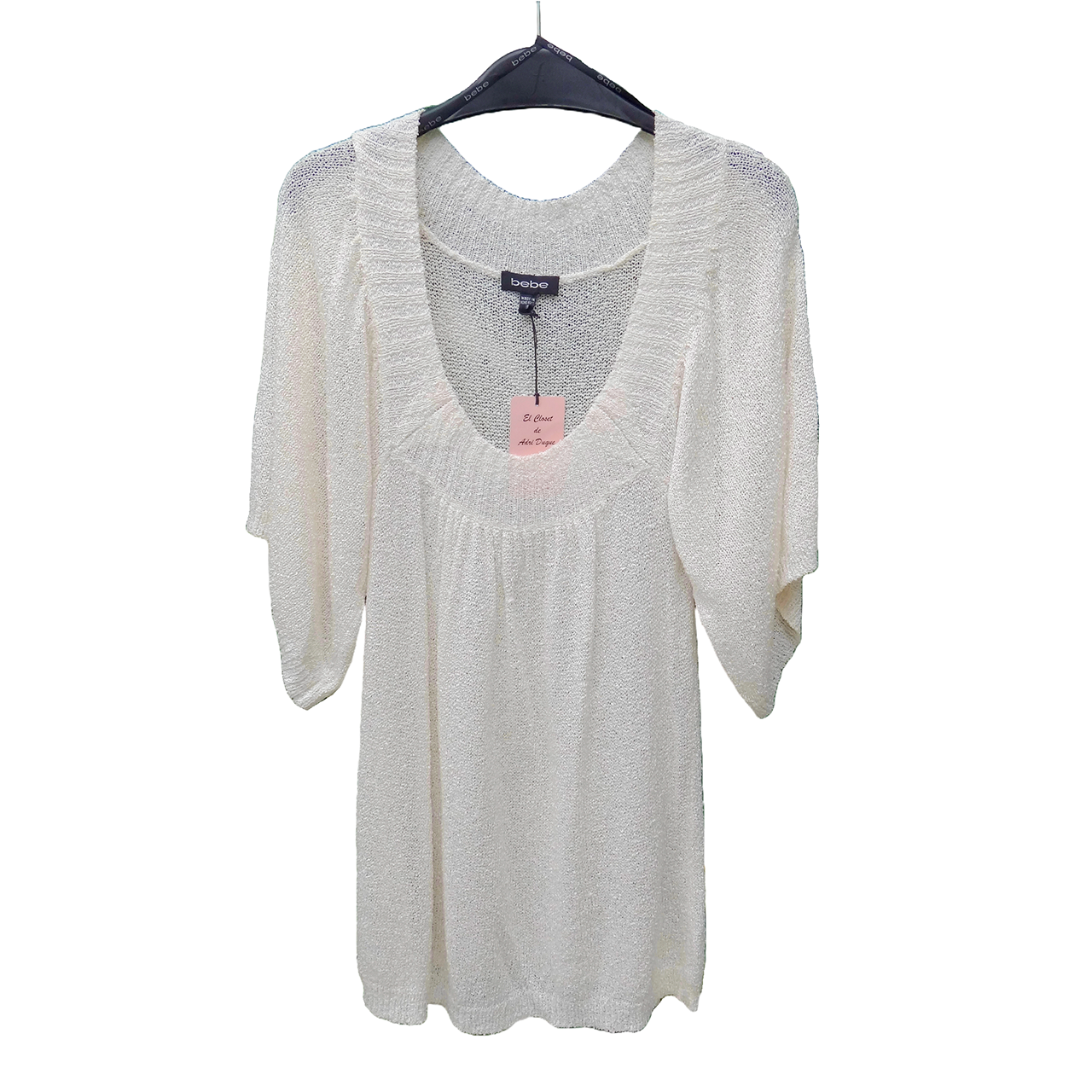 CROCHET SHORT SLEEVE TOP