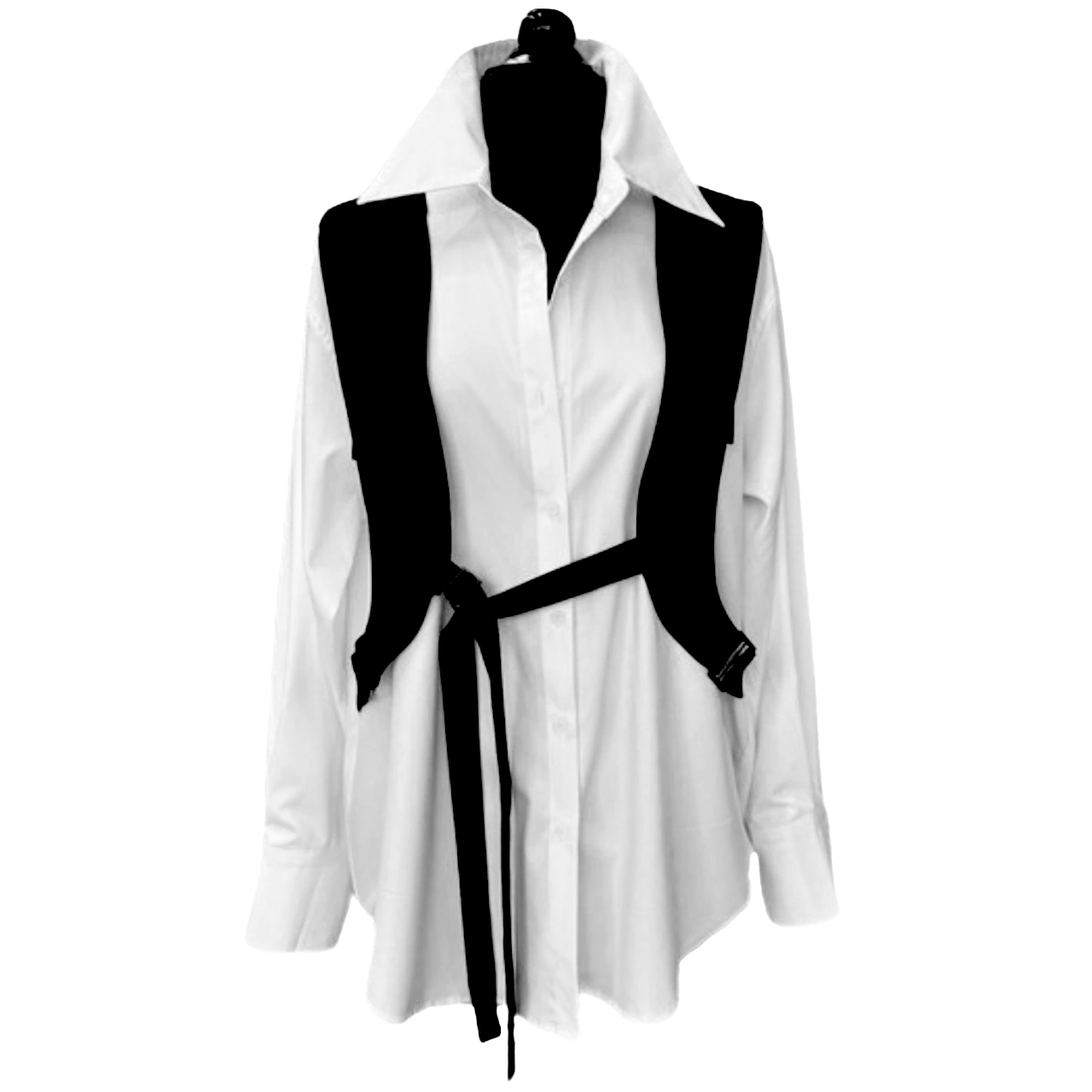 CHEMISE BLANCHE BOUTONNÉE