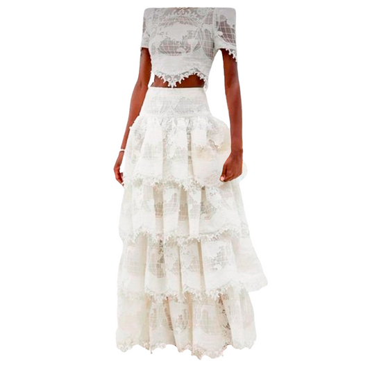 CROP TOP & SKIRT SET