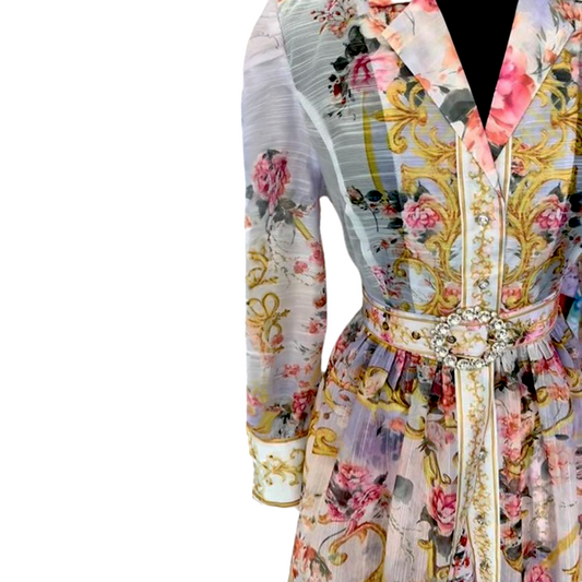 LONG SLEEVE DRESS-SHORT SET