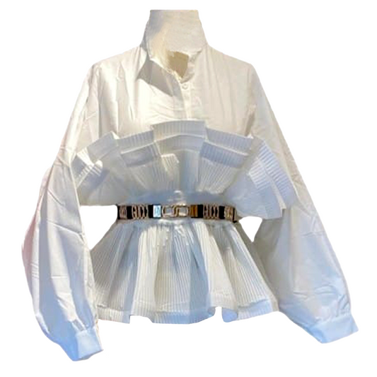 IMPRESIONANTE CAMISA BLANCA