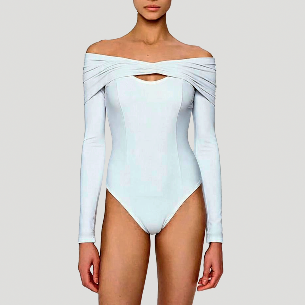 CRISS-CROSS BODYSUIT