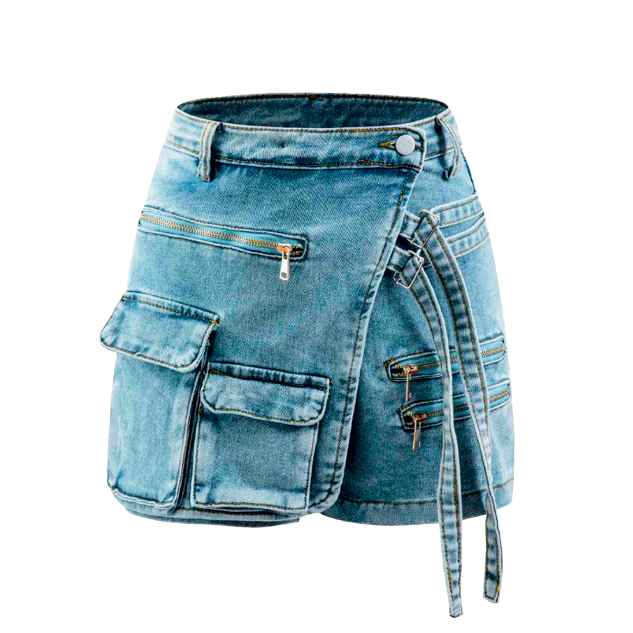 MINI-JUPE COURTE CARGO