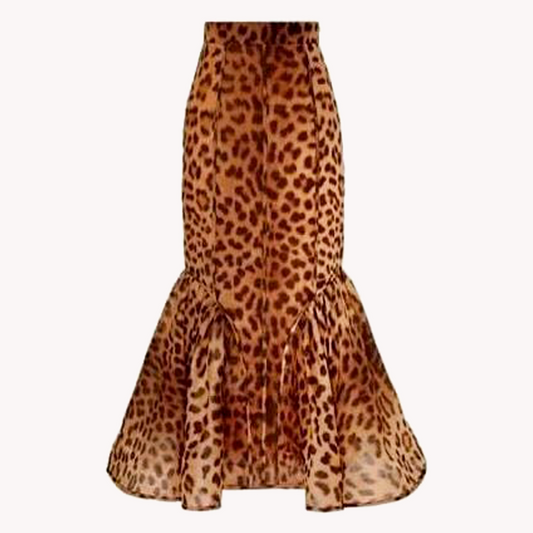 STUNNING SILK SIREN-STYLE SKIRT