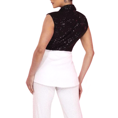 EVENING PANTS & VEST SET