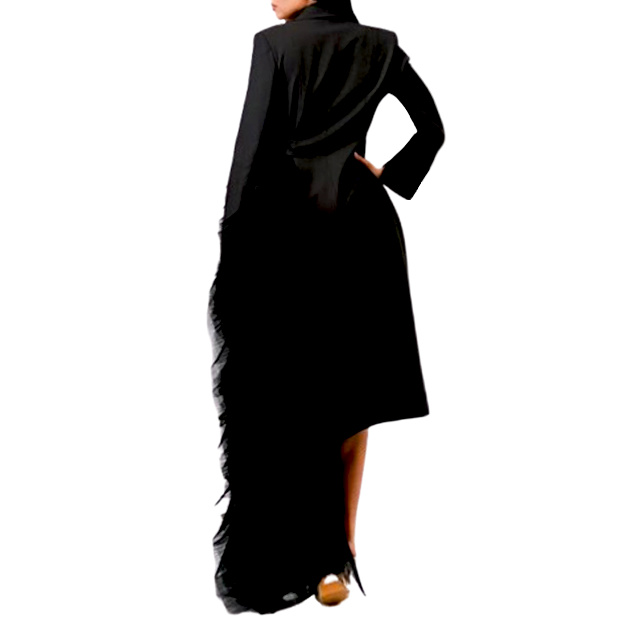 EMBELLISHED BLAZER-PANTS SET