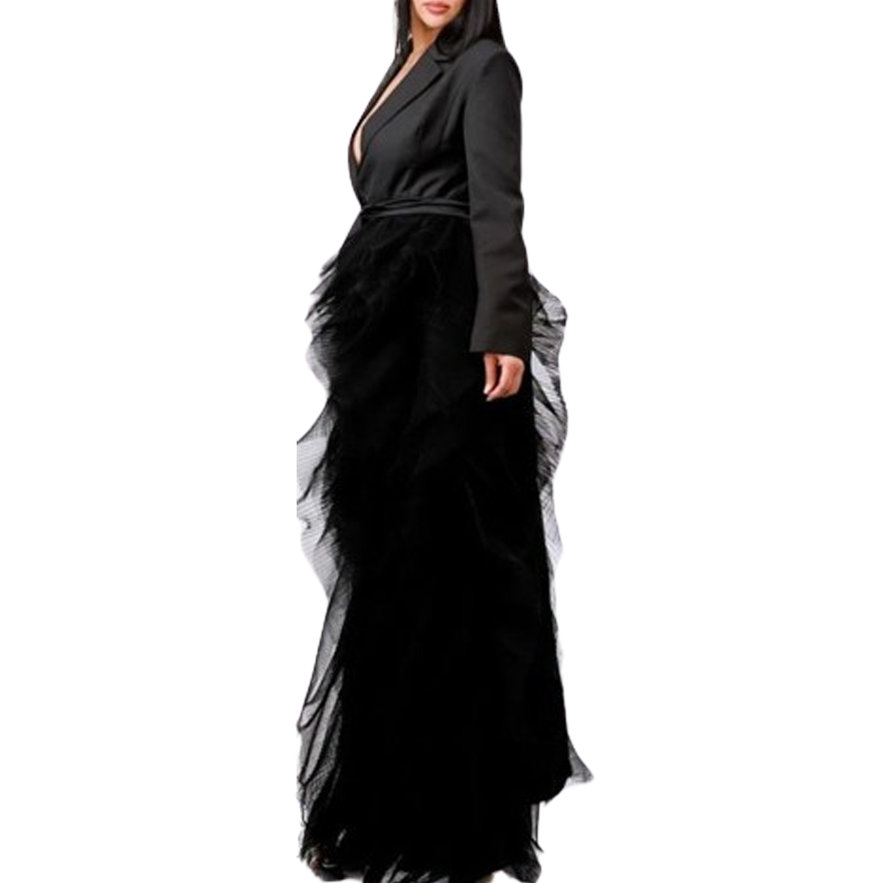 EMBELLISHED BLAZER-PANTS SET