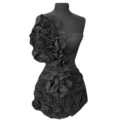 EMBELLISHED BUSTIER & SHORT SET