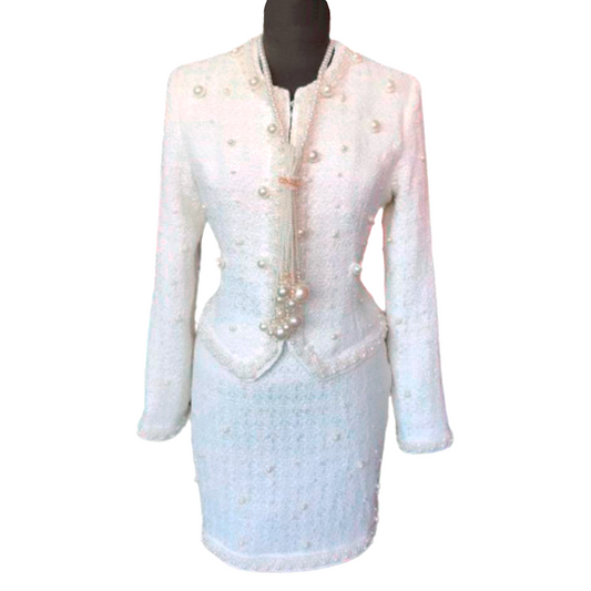 BLAZER AND SKIRT SET