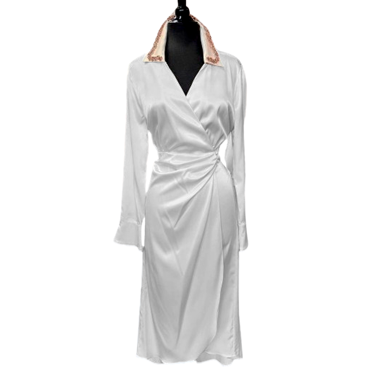 CLASSY LONG SLEEVE MIDI-DRESS