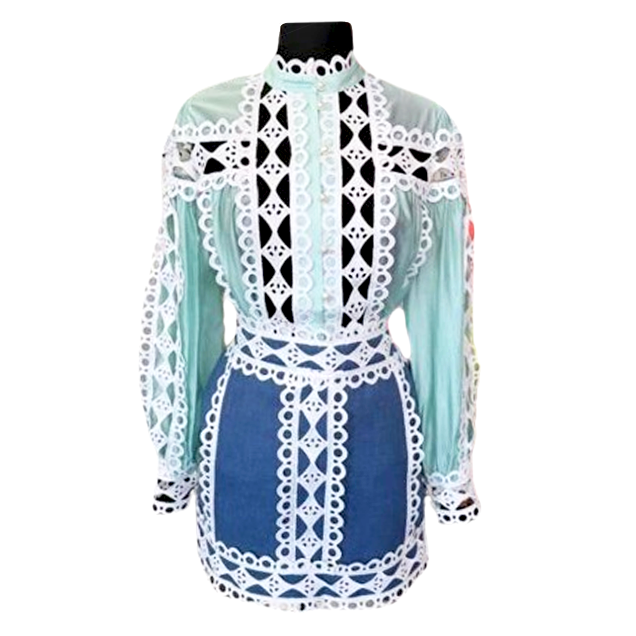 VESTIDO DE VERANO DE MANGA LARGA