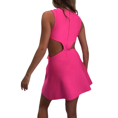 EMBELLISHED MINI-DRESS