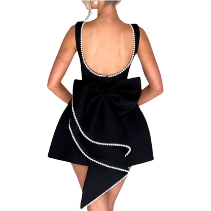 EMBELLISHED MINI-DRESS