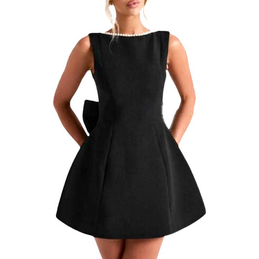 EMBELLISHED MINI-DRESS