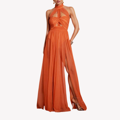 VESTIDO LARGO DE COCTAIL