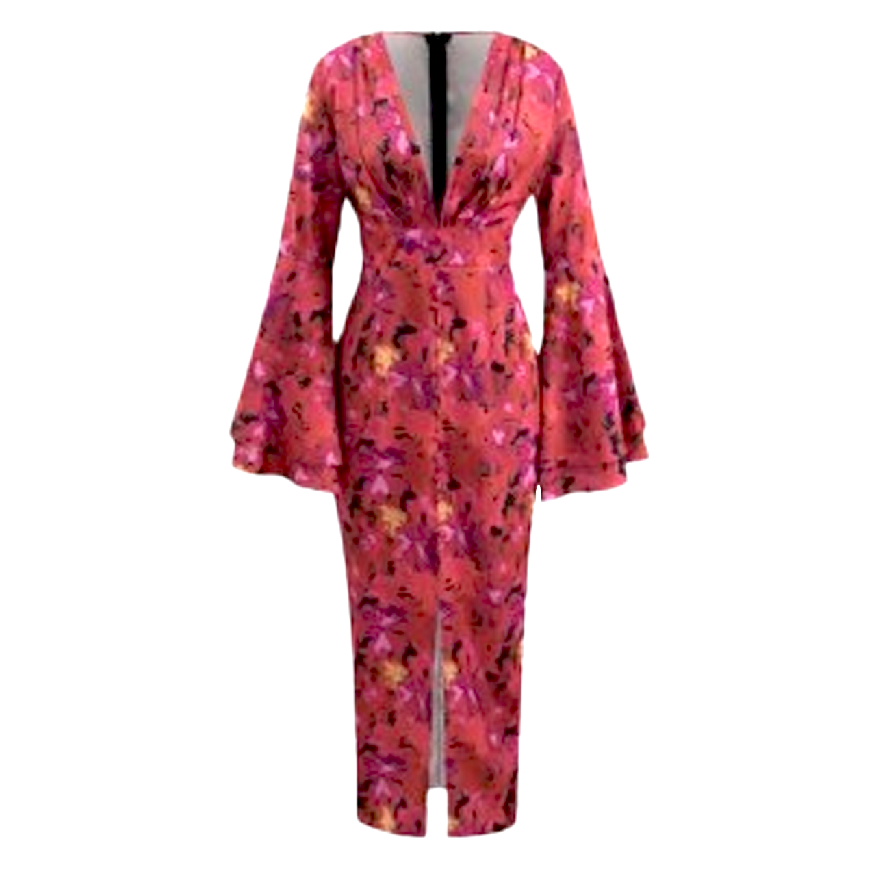 SUMMER LONG SLEEVE DRESS